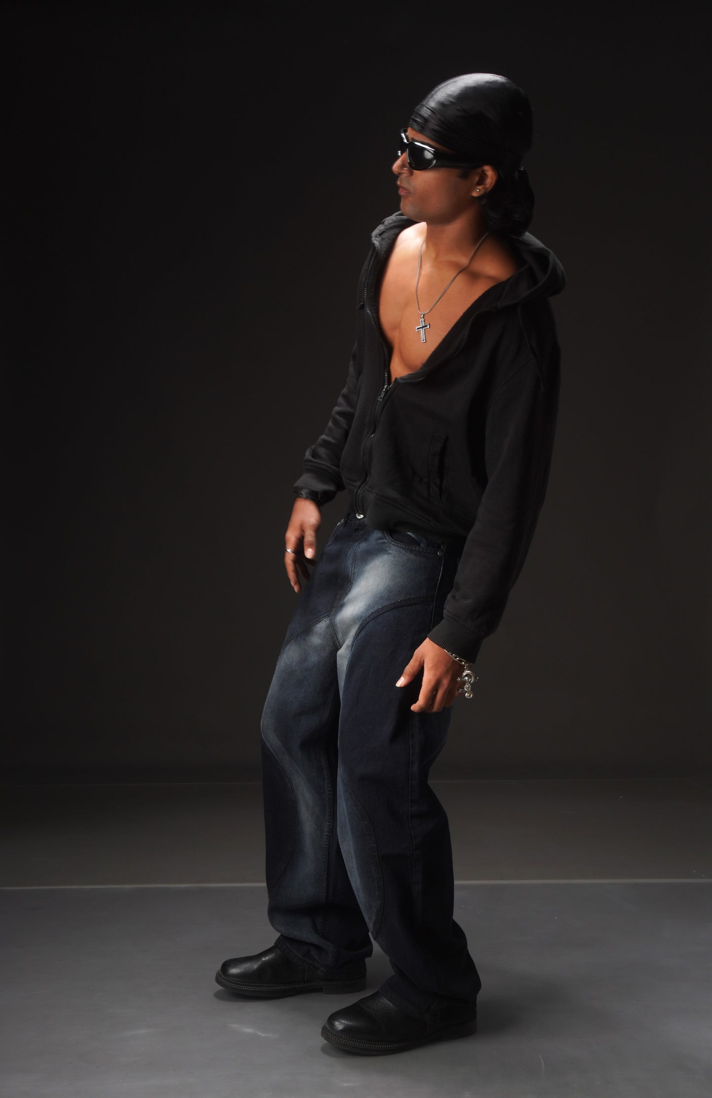 Shadow Walker Denim: The Phantom's Fade