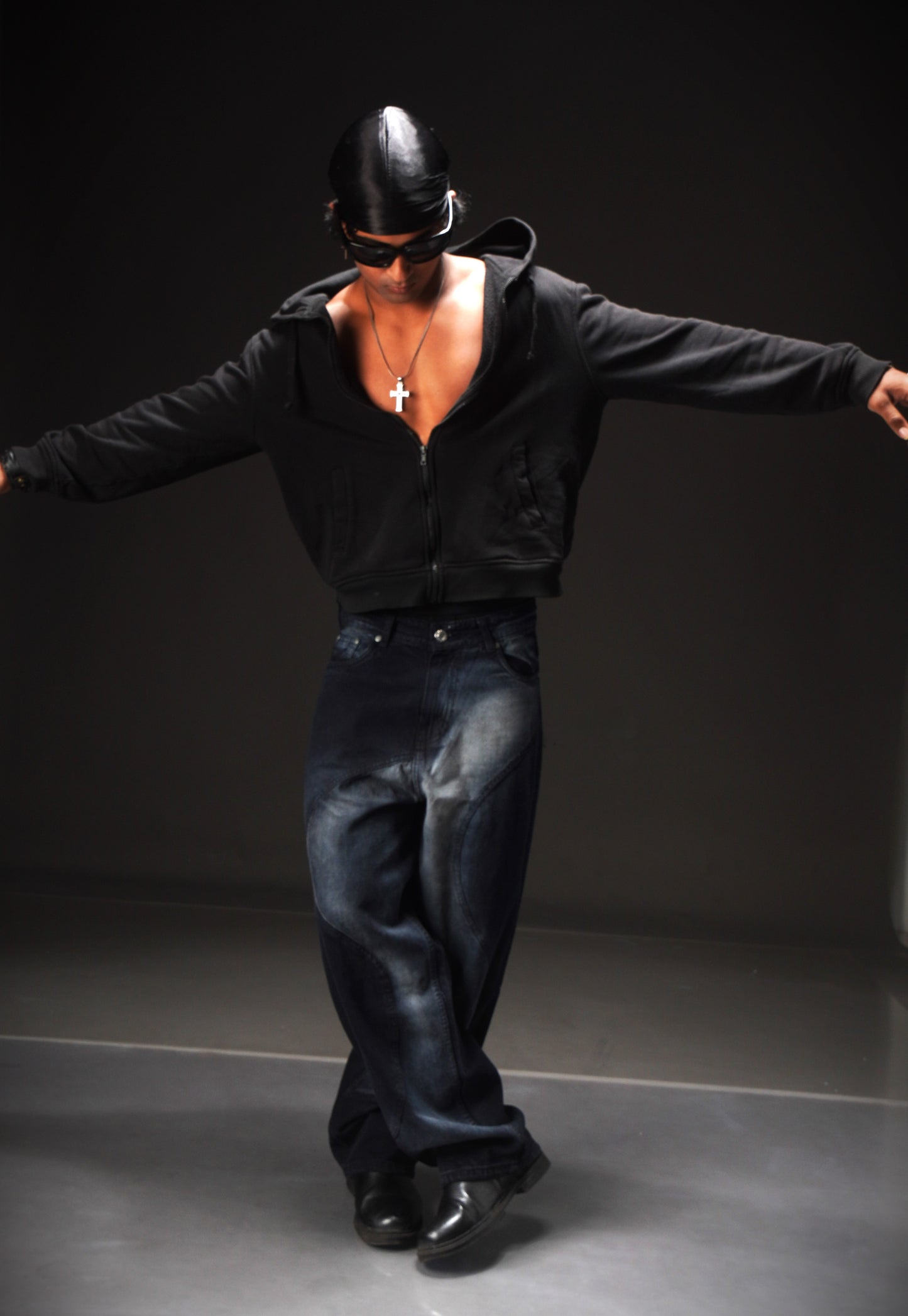 Shadow Walker Denim: The Phantom's Fade