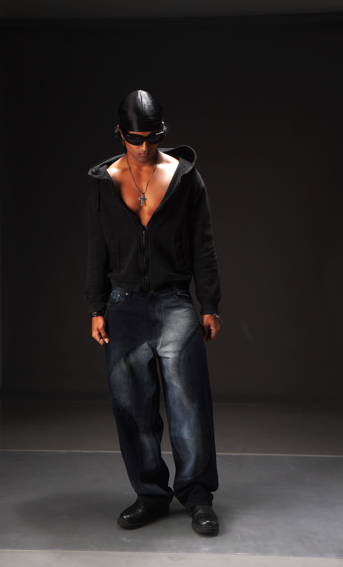 Shadow Walker Denim: The Phantom's Fade